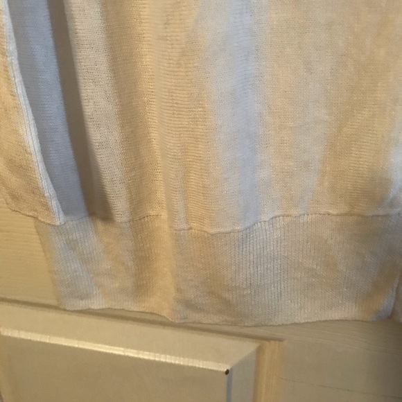 Lisa Todd knit sweater. White. Small. - Picture 2 of 10